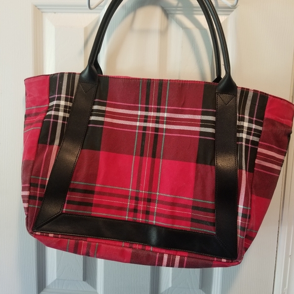 Victoria's secret plaid tote - Picture 5 of 6